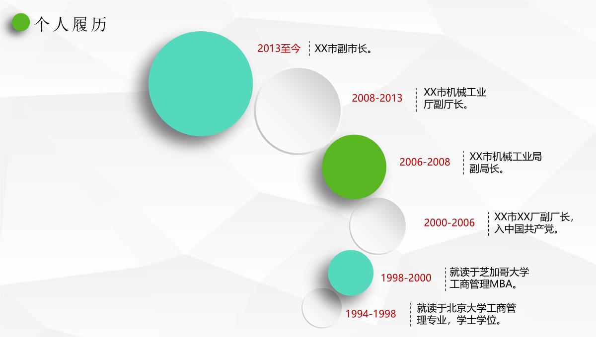 动态创意微立体个人简历PPT模板_05