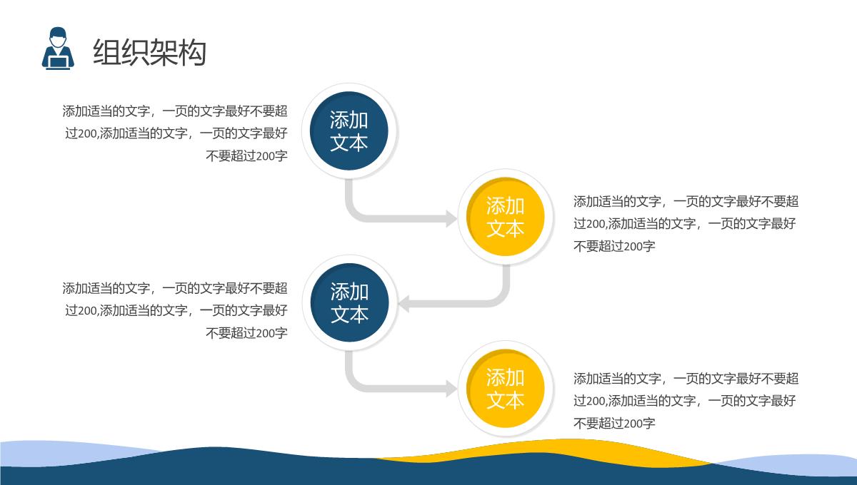 青色商务风格公司企业发展历程时间轴PPT模板_10