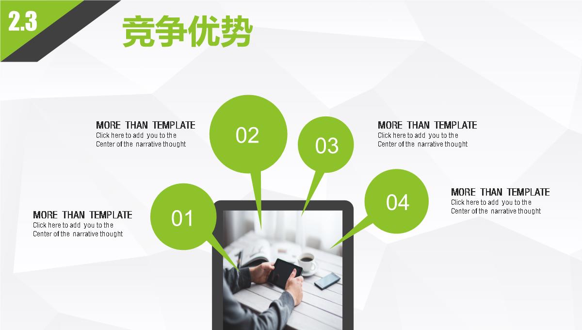 大气绿色产品策划发布通用PPT模板_16