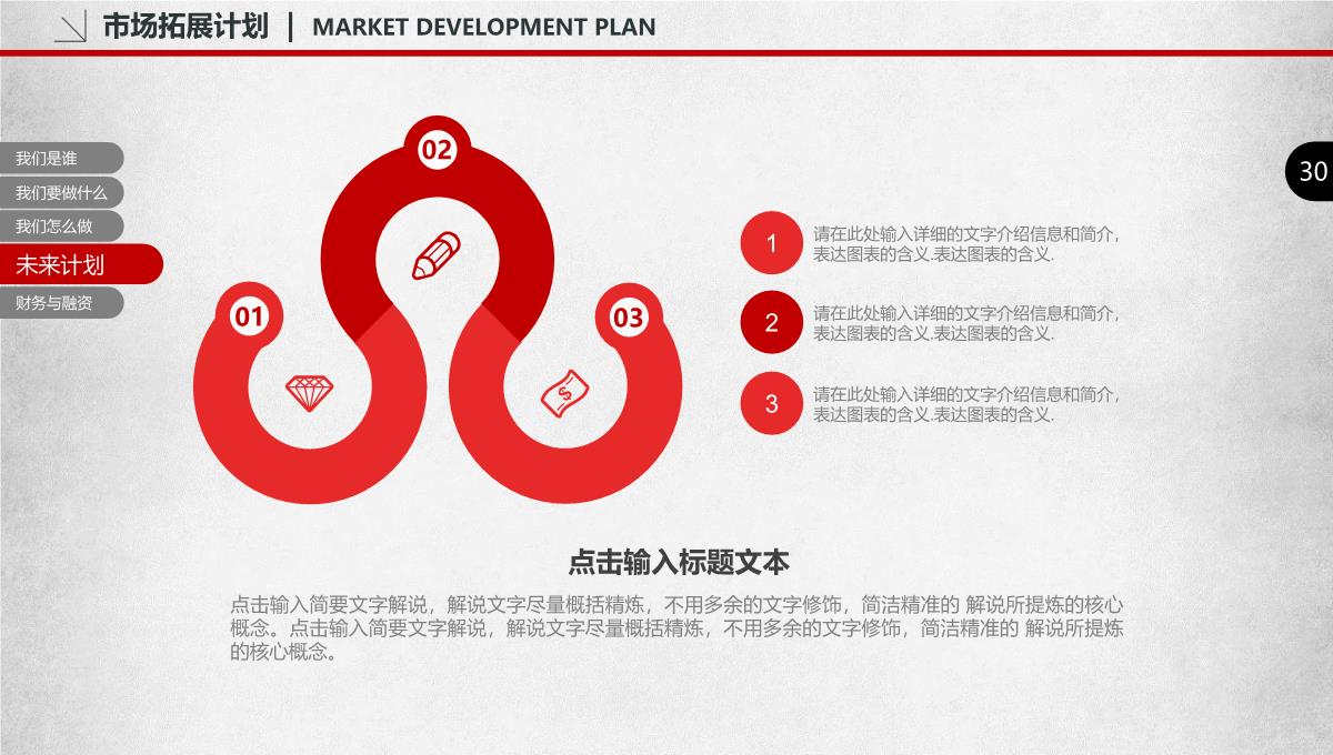 创业商业融资计划书PPT模板_30