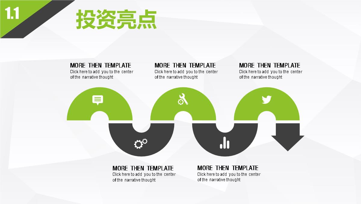 大气绿色产品策划发布通用PPT模板_05