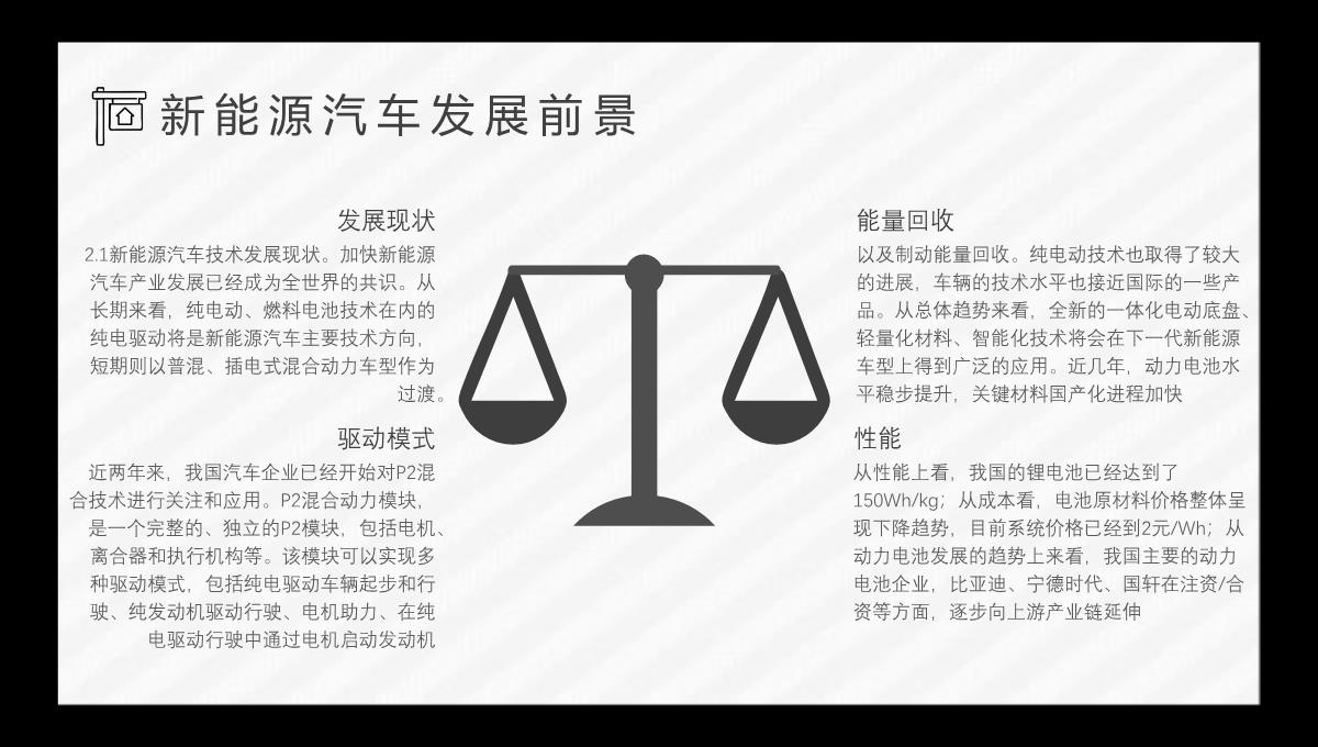 新能源汽车的发展前景及趋势现状市场分析优劣势PPT模板_10