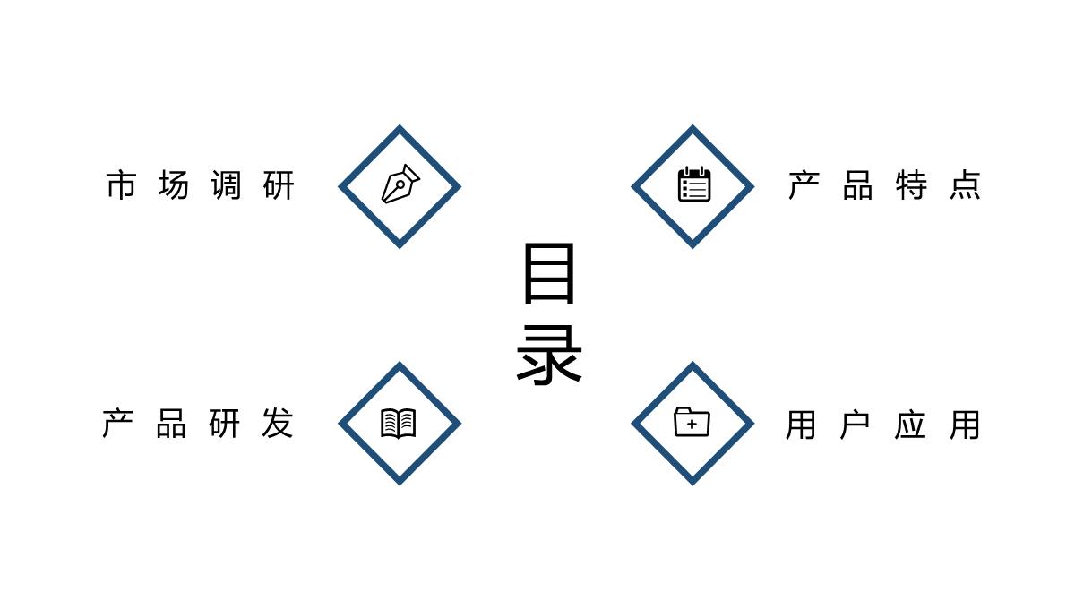 白色科技风人工智能产品英文解说介绍步骤PPT模板_02