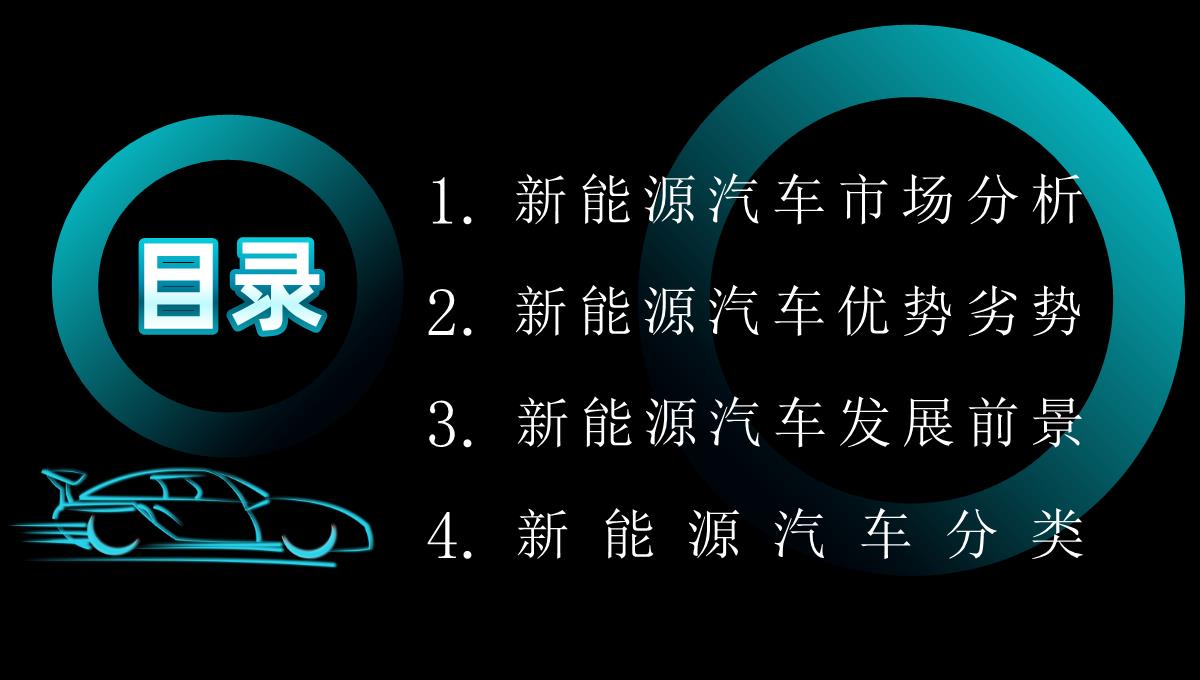 新能源汽车的发展现状优点缺点市场分析发展前景及趋势优劣势PPT模板_02