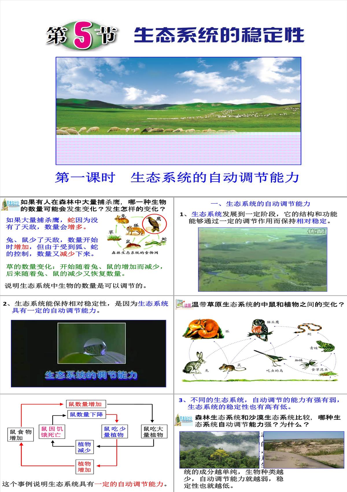 浙教版-九年級(jí)下冊(cè)-第二章第5節(jié)-生態(tài)系統(tǒng)的穩(wěn)定性(第一課時(shí))-(共20張PPT)PPT模板