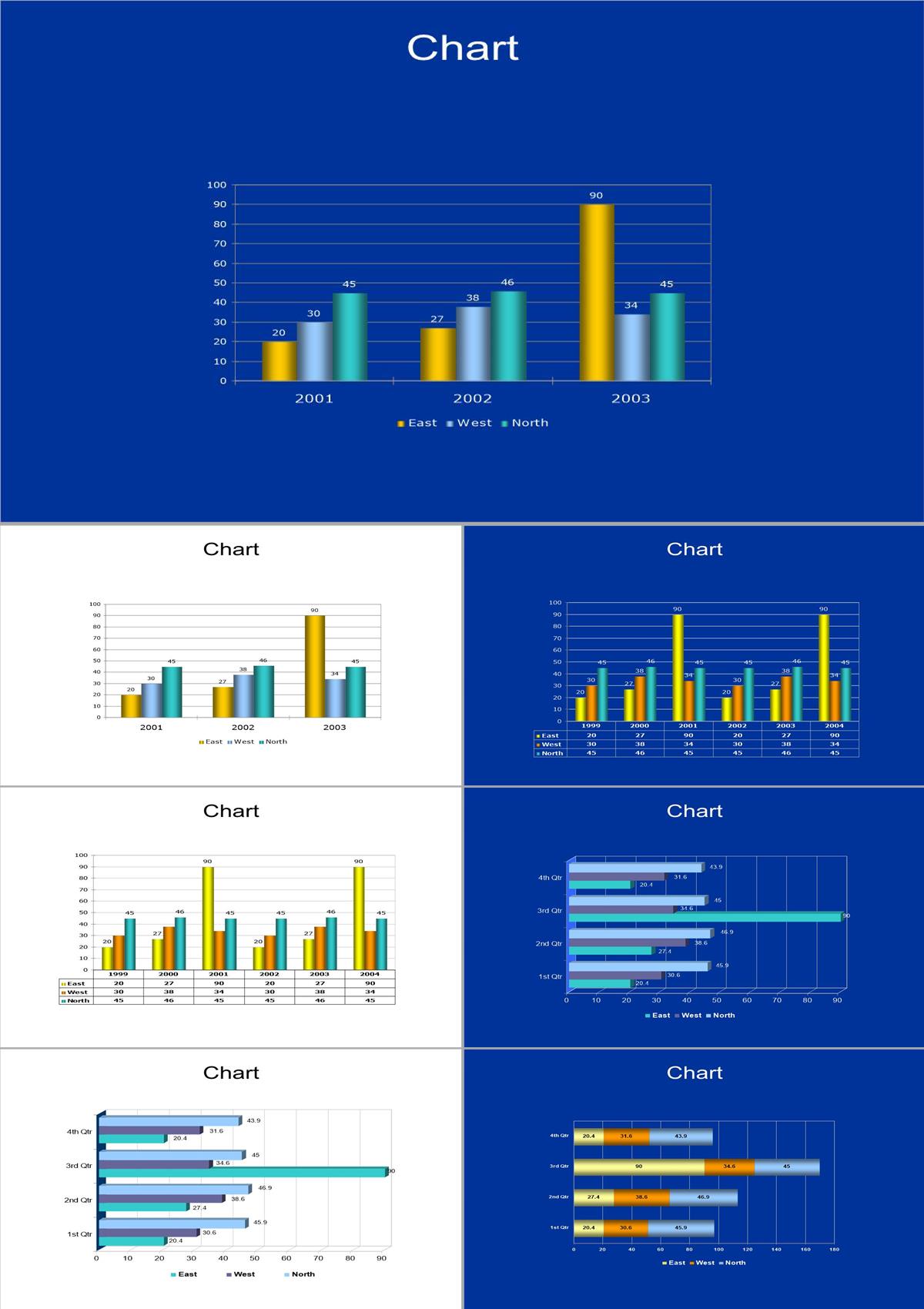 PPT模版-Chart圖表PPT模板