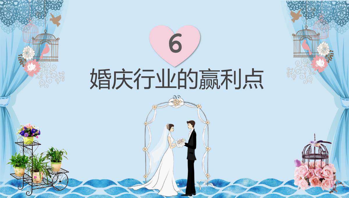 蓝色简约商务风婚礼策划师谈单员培训之了解婚礼PPT模板_14