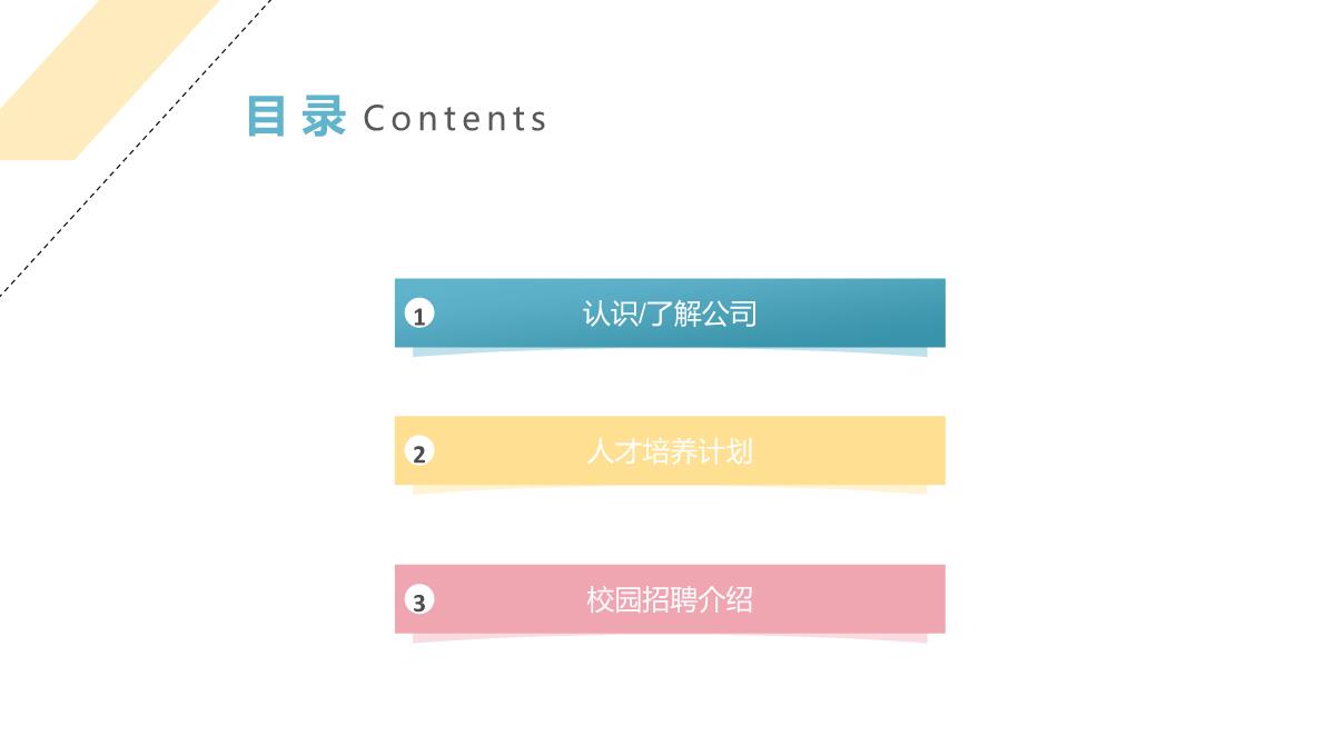 清新简约校园企业宣传招聘会人员招聘方案工作总结PPT模板_02