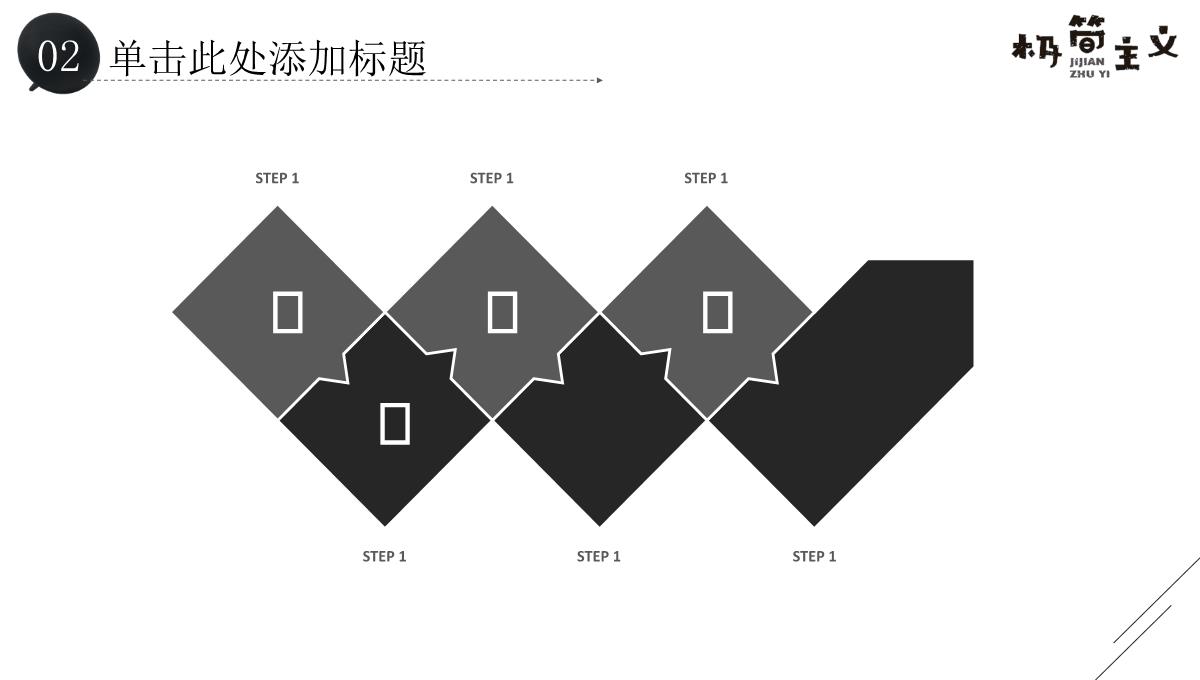 时尚简洁极简主义岗位竞聘年中总结汇报PPT模板_20