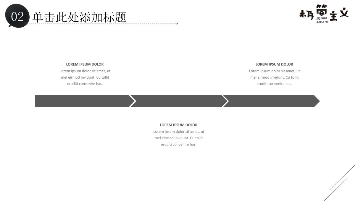 时尚简洁极简主义岗位竞聘年中总结汇报PPT模板_16