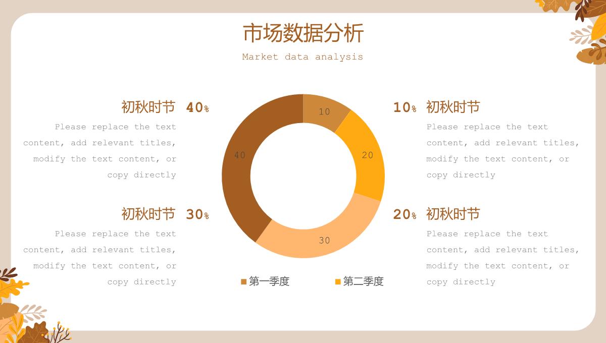 棕色清新素雅风初秋时节立秋主题年中工作汇报PPT模板_11