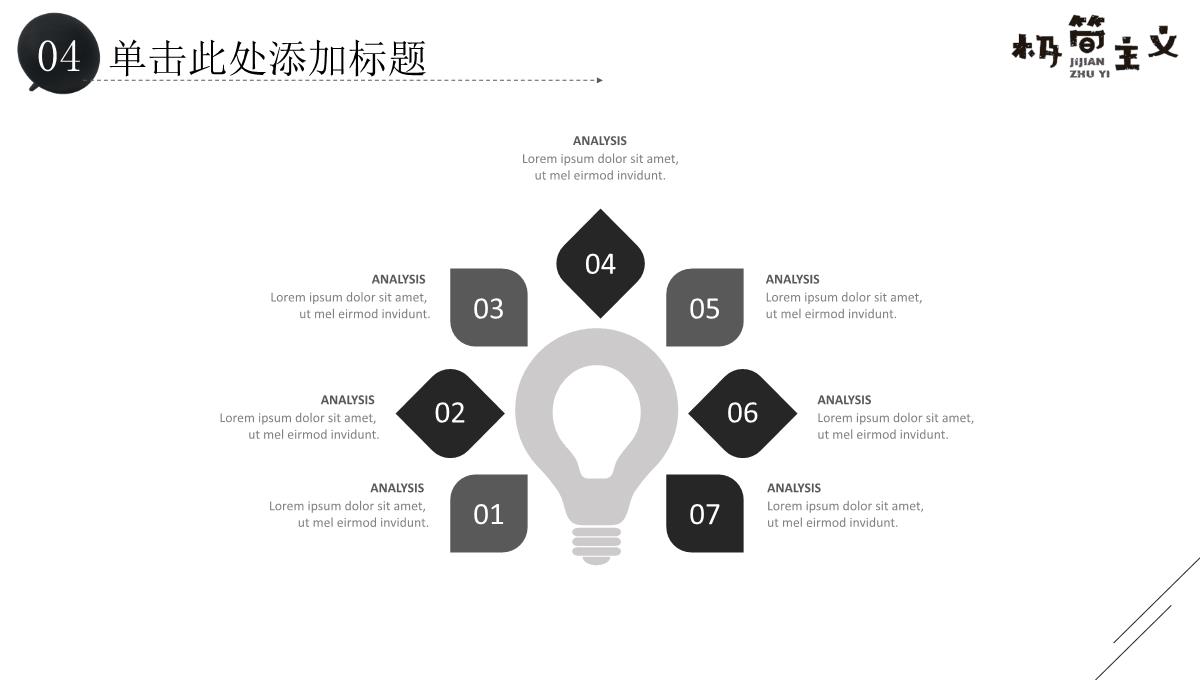 时尚简洁极简主义岗位竞聘年中总结汇报PPT模板_38