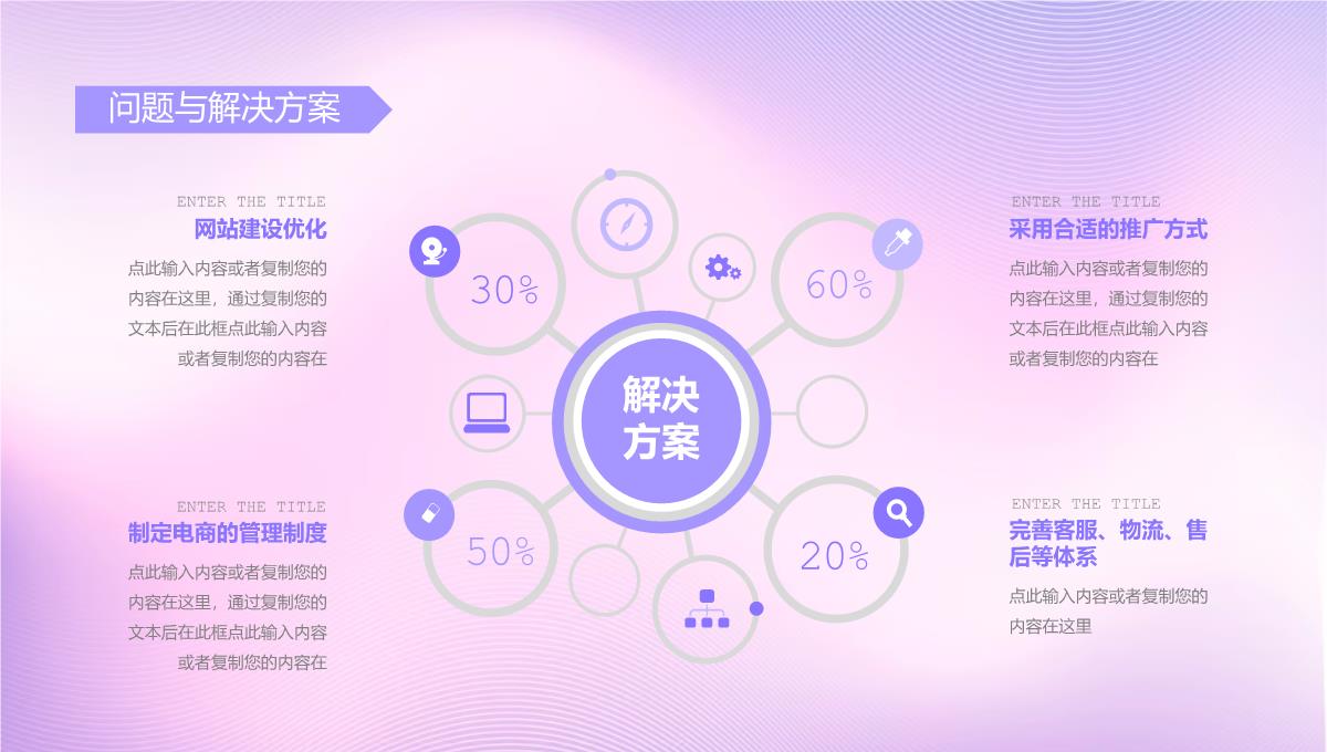 紫色商务风年中销售数据总结工作计划制定PPT模板_14