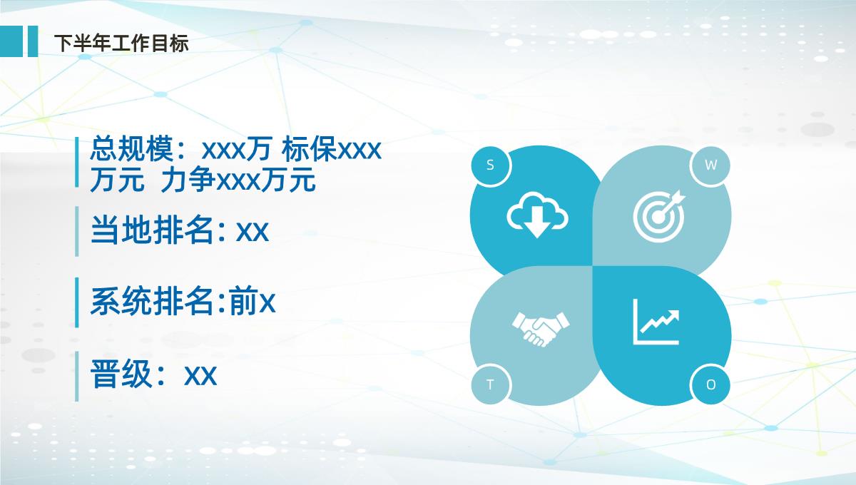 简约城市背景杭州某保险销售公司总经理年中述职报告PPT模板_13