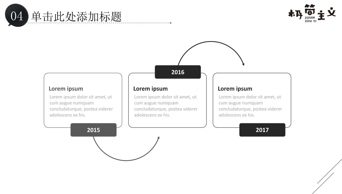 时尚简洁极简主义岗位竞聘年中总结汇报PPT模板_35