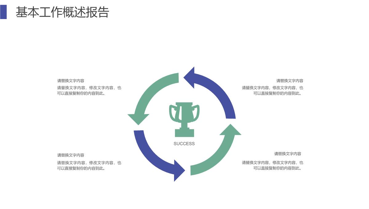 小清新动态人事部年中总结工作汇报PPT模板_12