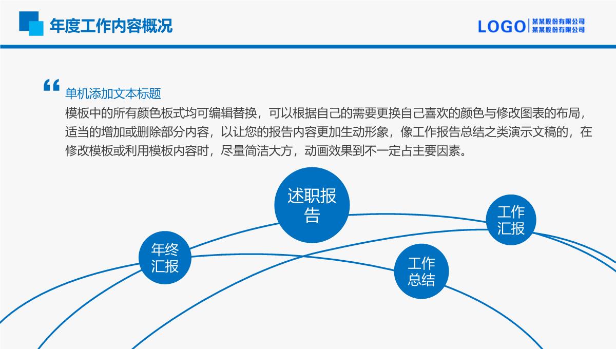 简洁实用商务年终个人总结述职报告PPT模板_12