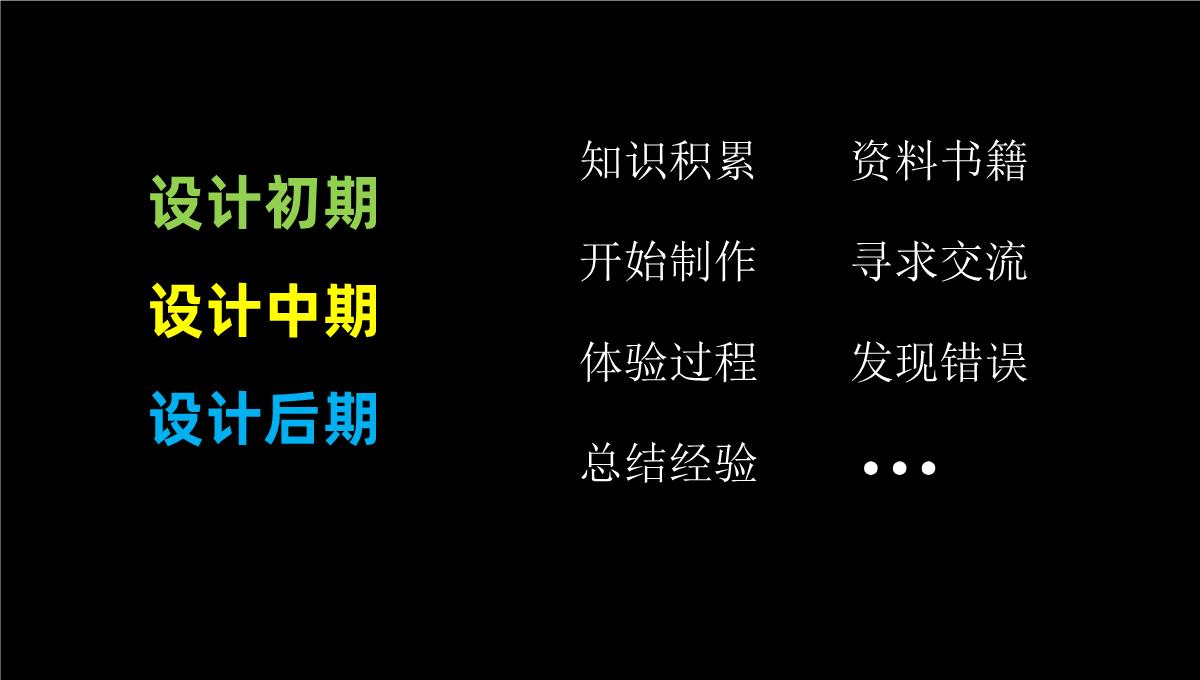 黑色简约个人工作汇报演示PPT模板_11