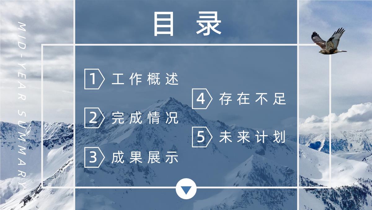 企业部门员工年中工作情况总结汇报下半年工作计划汇报PPT模板_02