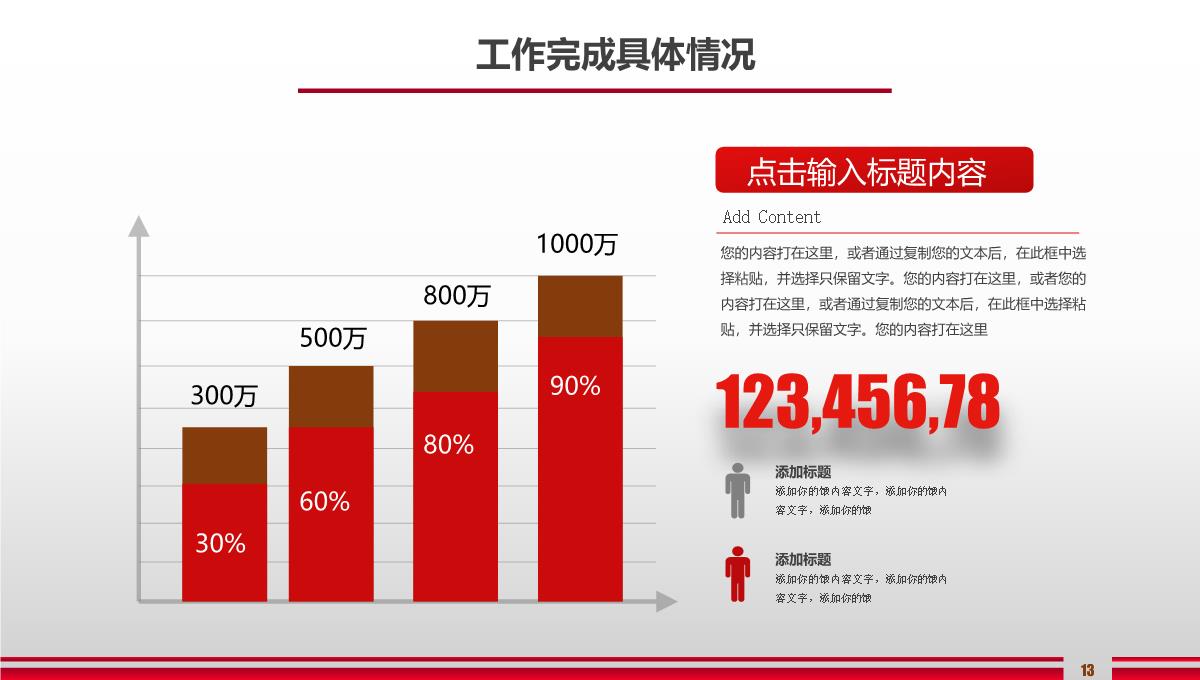 大气简洁个人总结年终工作总结汇报PPT模板_13