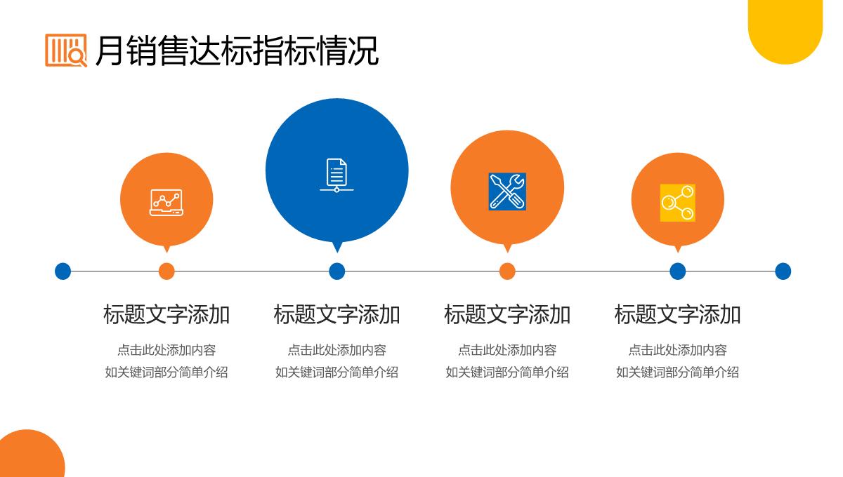 几何撞色个人年中总结心得体会工作汇报PPT模板_12