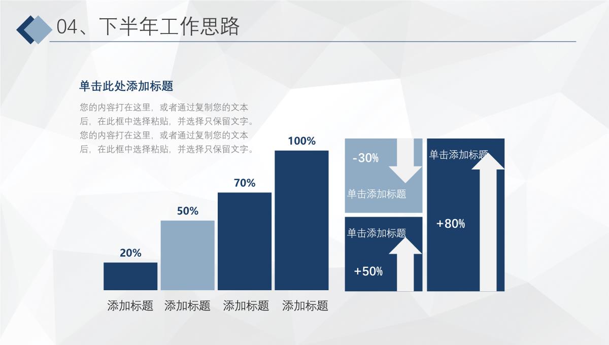 企业公司年中总结年终总结工作汇报述职报告部门员工演讲项目总结PPT模板_24