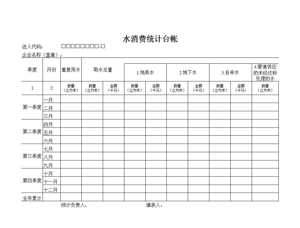 产值计算报表Excel模板_04