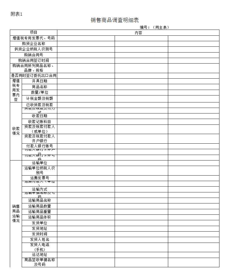 供货企业自查表Excel模板_02