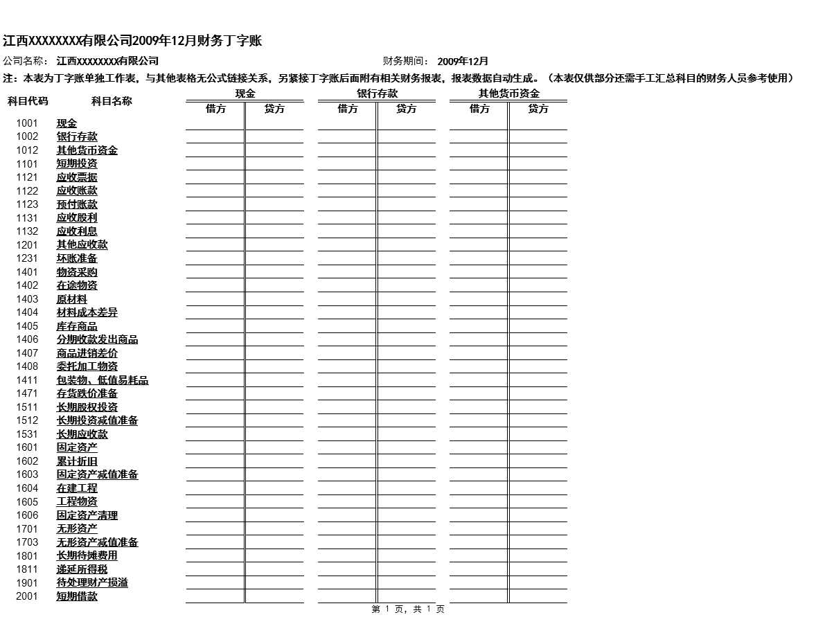 Excel财务账模板(超实用)Excel模板_10