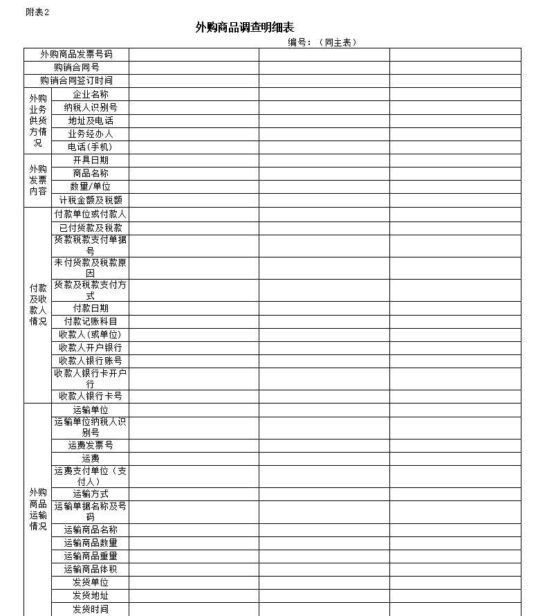 《供货企业自查表》Excel模板_03