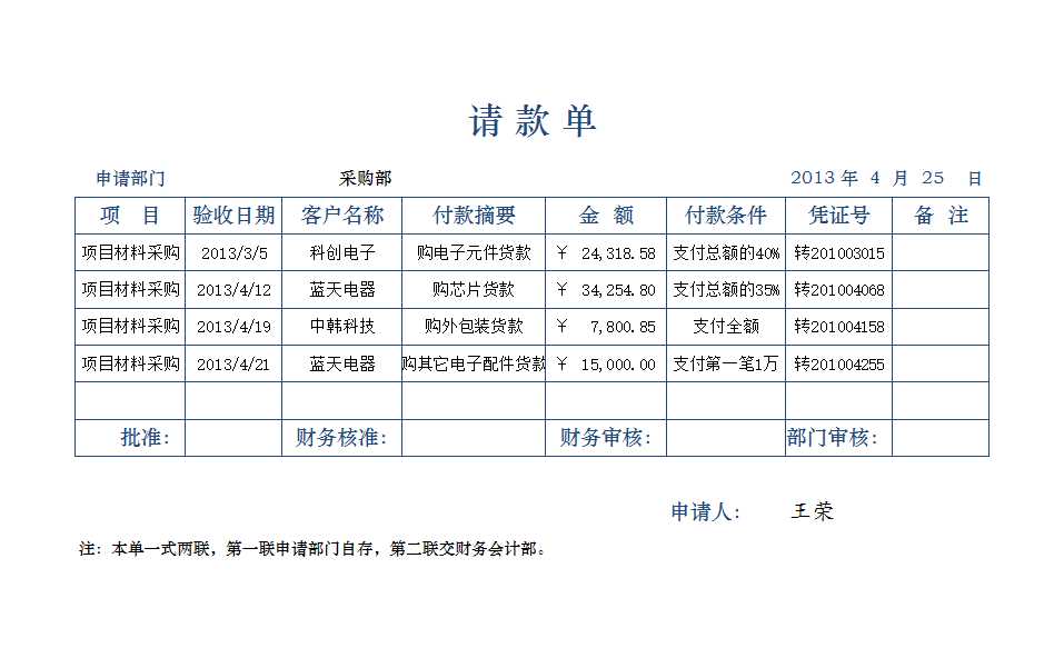 差旅费报销单Excel模板_03