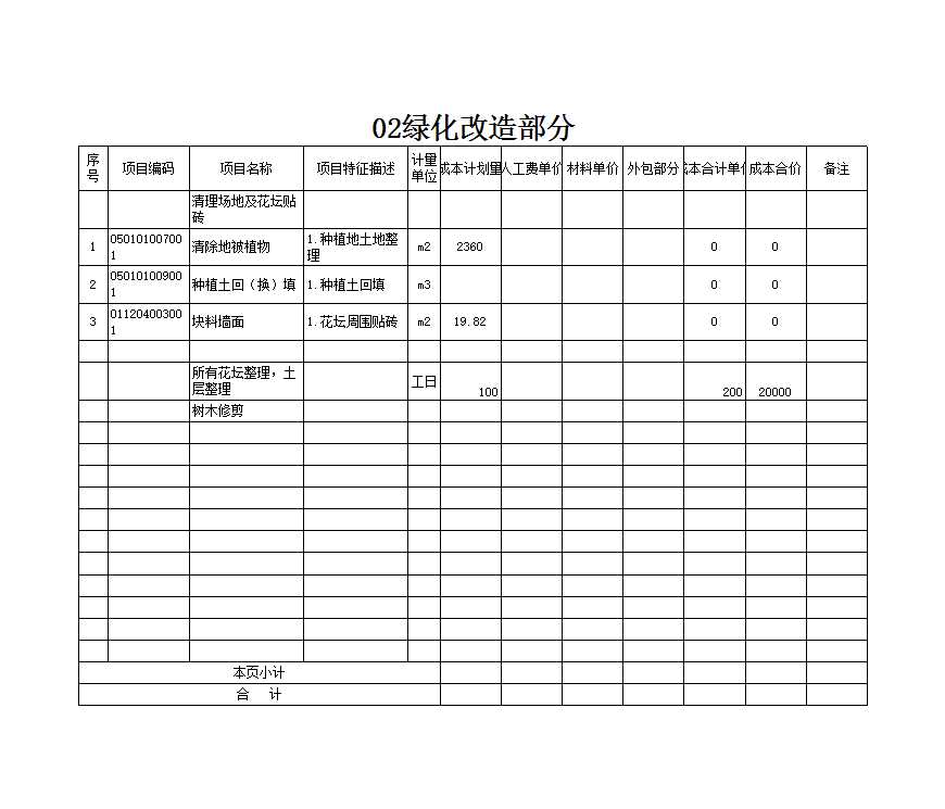 合同审批表样板Excel模板_03