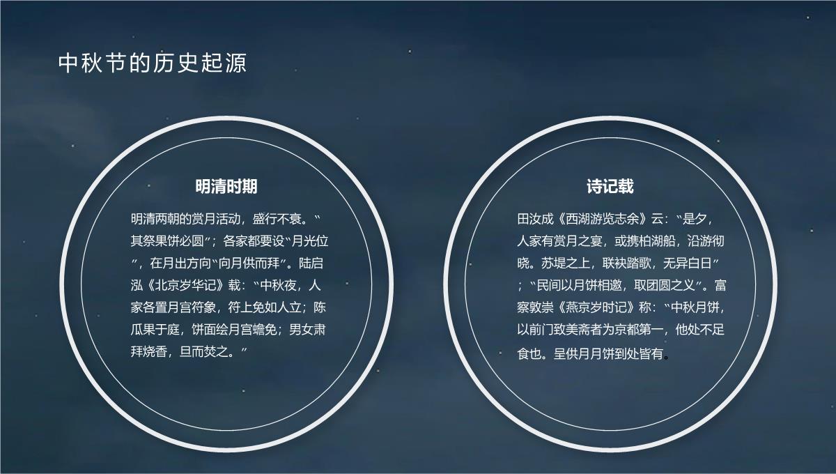 灰蓝可爱卡通风中秋介绍主题班会中秋节的历史起源PPT模板_07