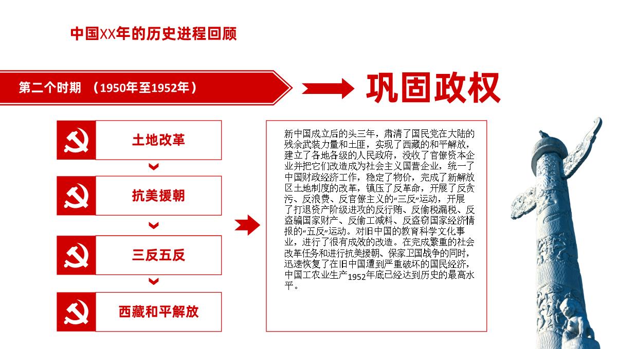 中国风系列欢度国庆庆祝建国XX周年PPT模板_11