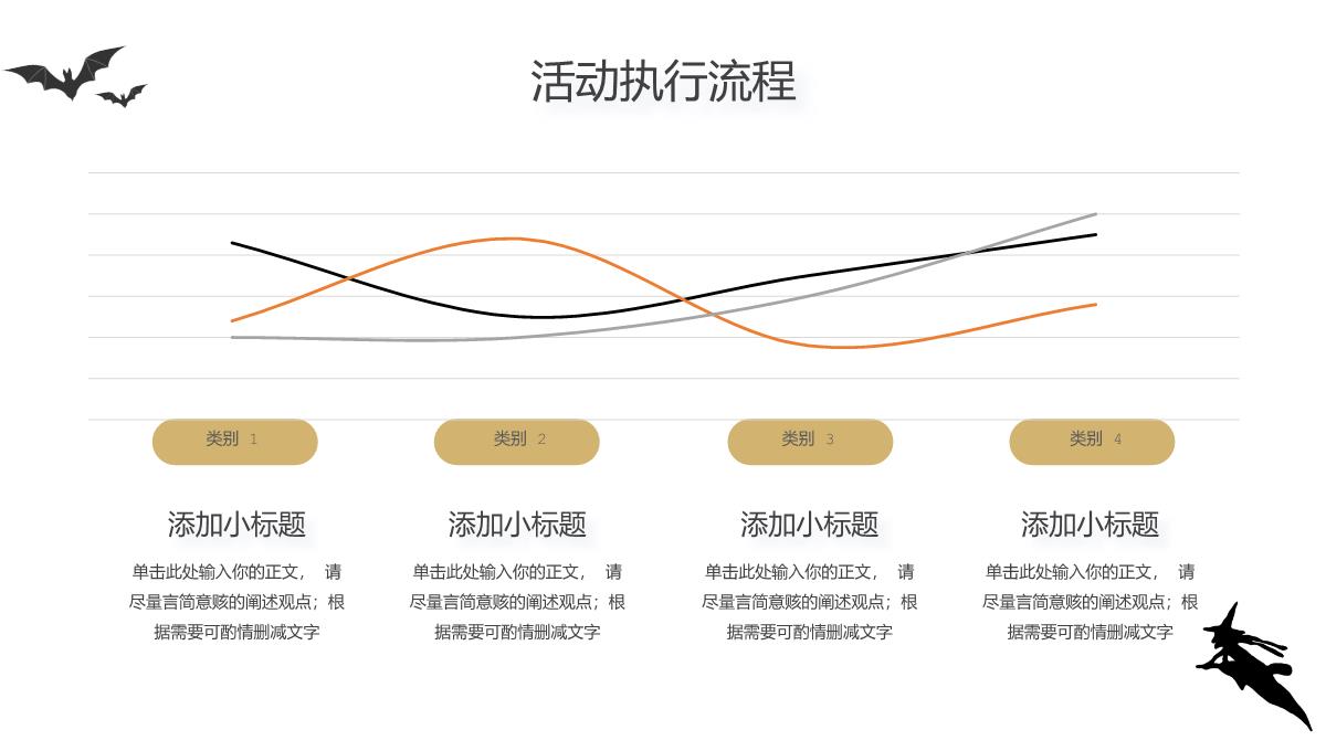 黑白简约风万圣节活动策划方案活动受众分析PPT模板_14