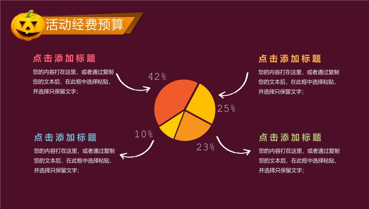 紫色卡通风万圣节狂欢夜活动策划宣传方案PPT模板_21