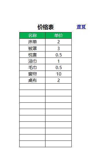 48-酒店用品外送清洗管理Excel模板_02