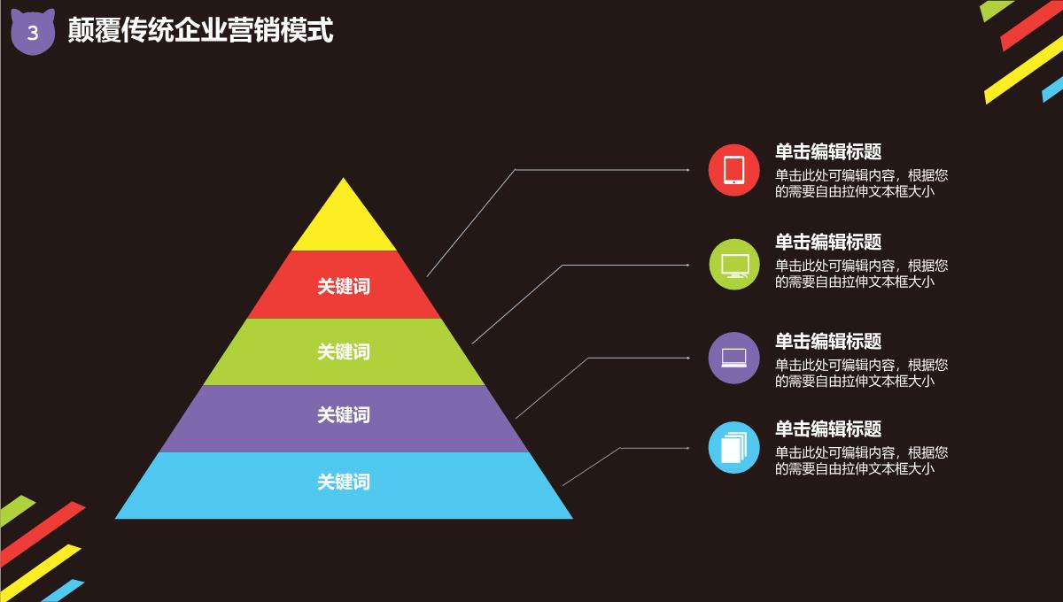 黑色简约双十一营销活动策划书PPT模板_19