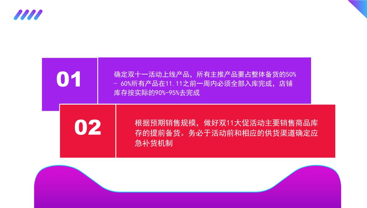 框架完整双十一活动策划项目实施计划方案可行性分析PPT模板_13