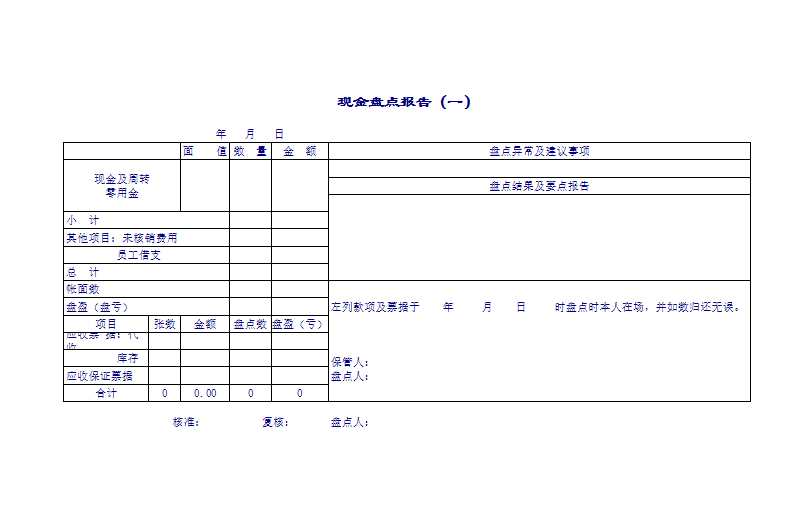 企业公司使用的盘点表Excel模板_05