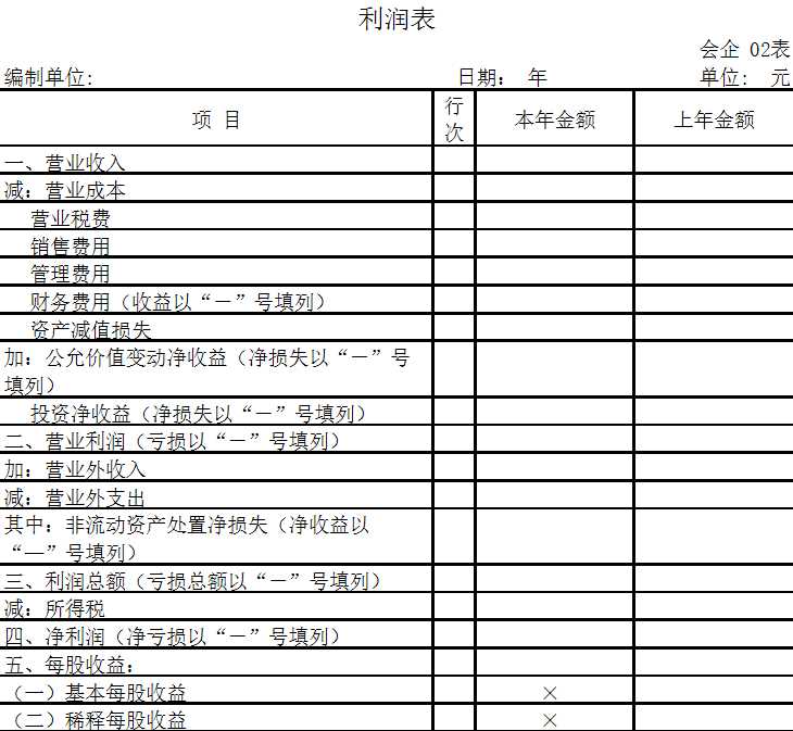 企业公司单位会计用表Excel模板_02