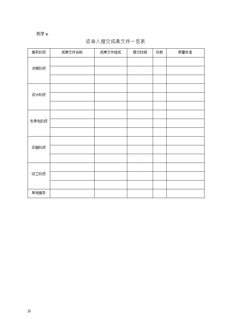 建设工程造价咨询合同　GF—2015—0212Word模板_20