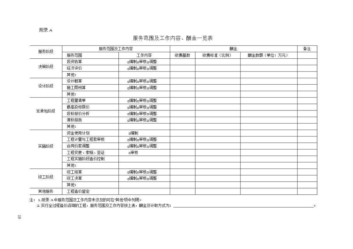 建设工程造价咨询合同　GF—2015—0212Word模板_19