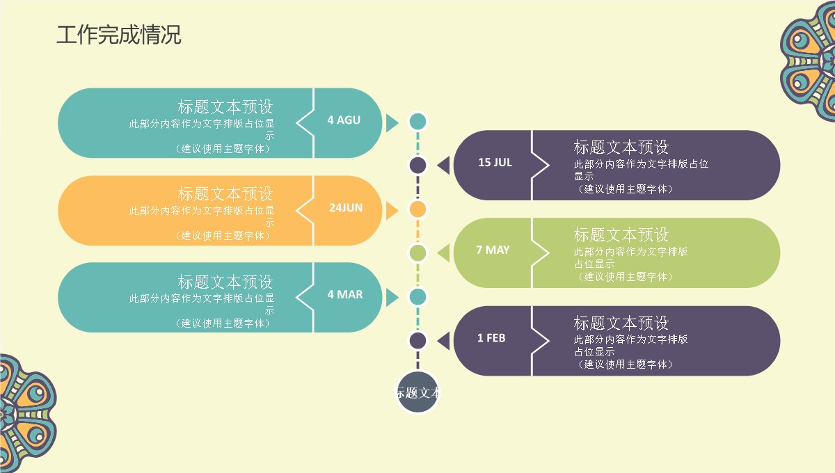 古典风格工作总结汇报PPT模板_10