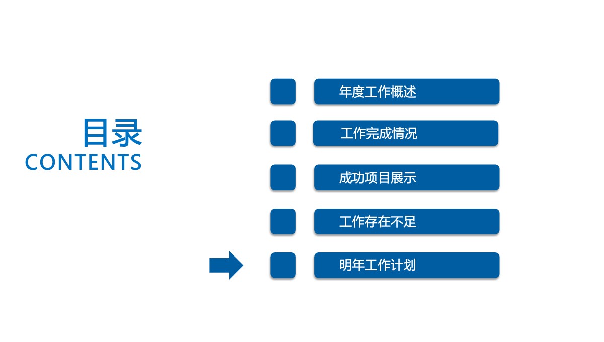 商务汇报与新年计划PPT模板_30