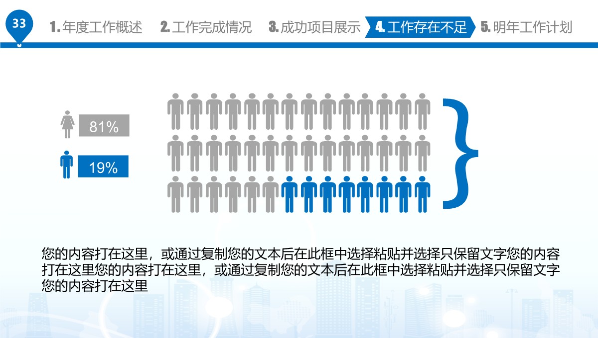 企业年终总结与新年计划PPT模板_33