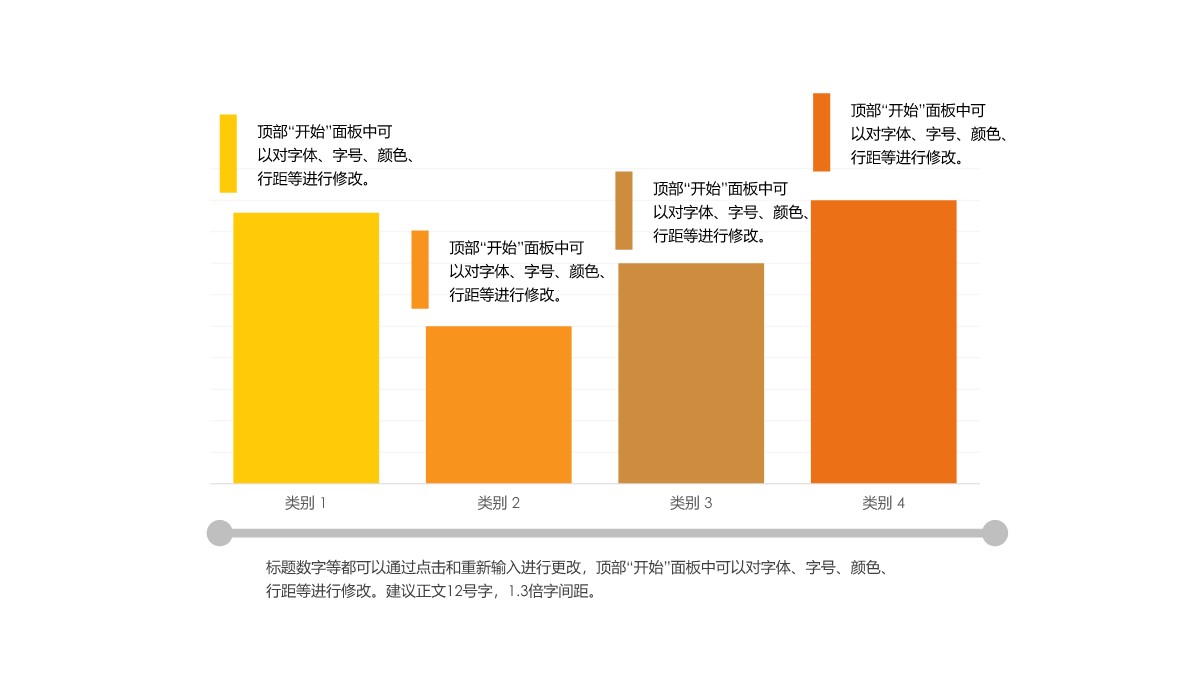 柱状图-数据图表-扁平简洁-3PPT模板