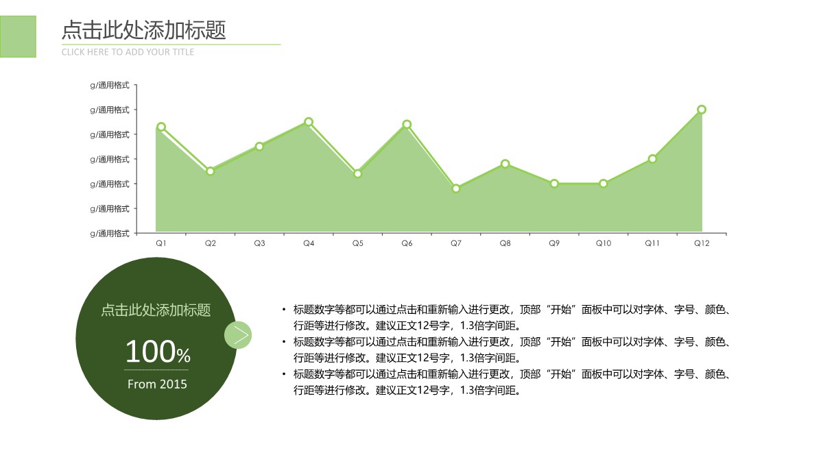 面积图-数据图表-清新简约-3PPT模板