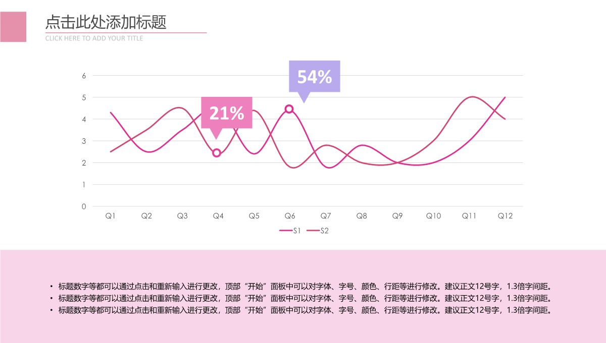 折线图-数据图表-清新简约-3PPT模板_02