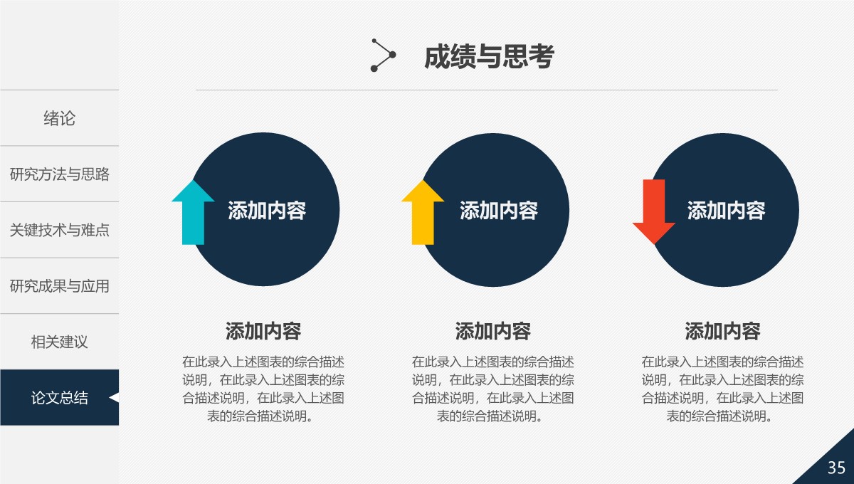 全方位覆盖毕业答辩学术演示PPT模板_35